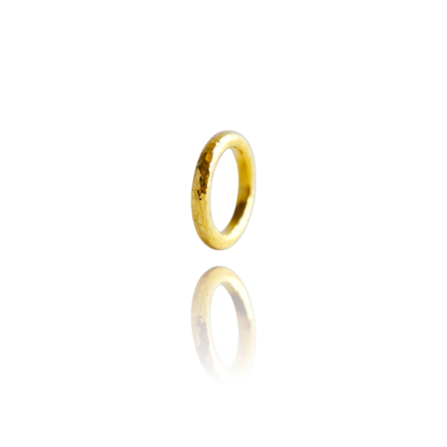 Anillo De Latón Con Baño De Oro De 24k Modelo Liminal Past