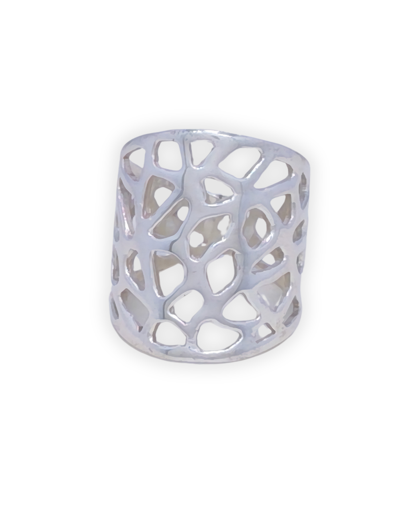 Anillo De Plata Modelo Roots