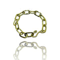 Pulsera De Latón Con Baño De Oro De 24k Modelo Antique D'or