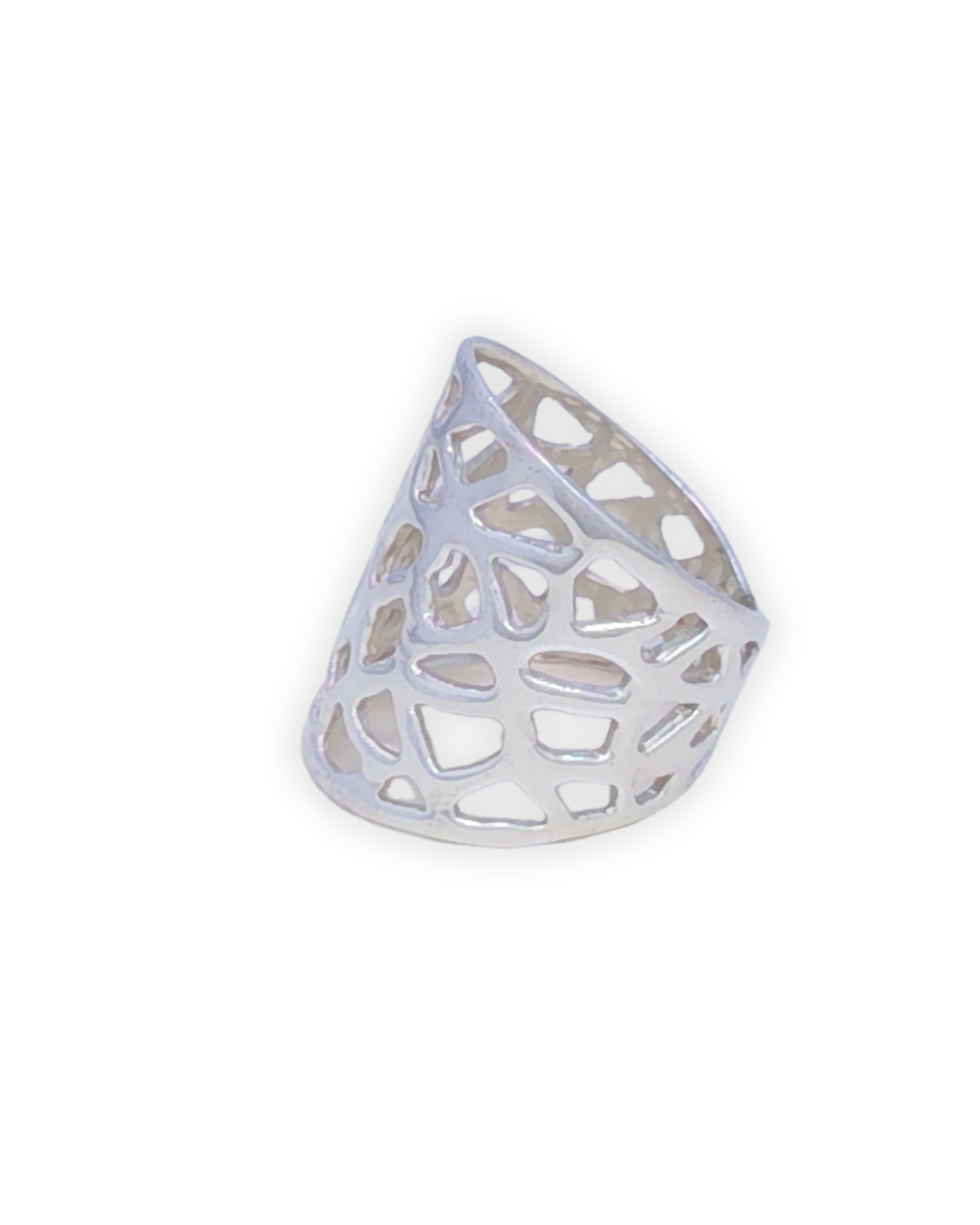 Anillo De Plata Modelo Roots
