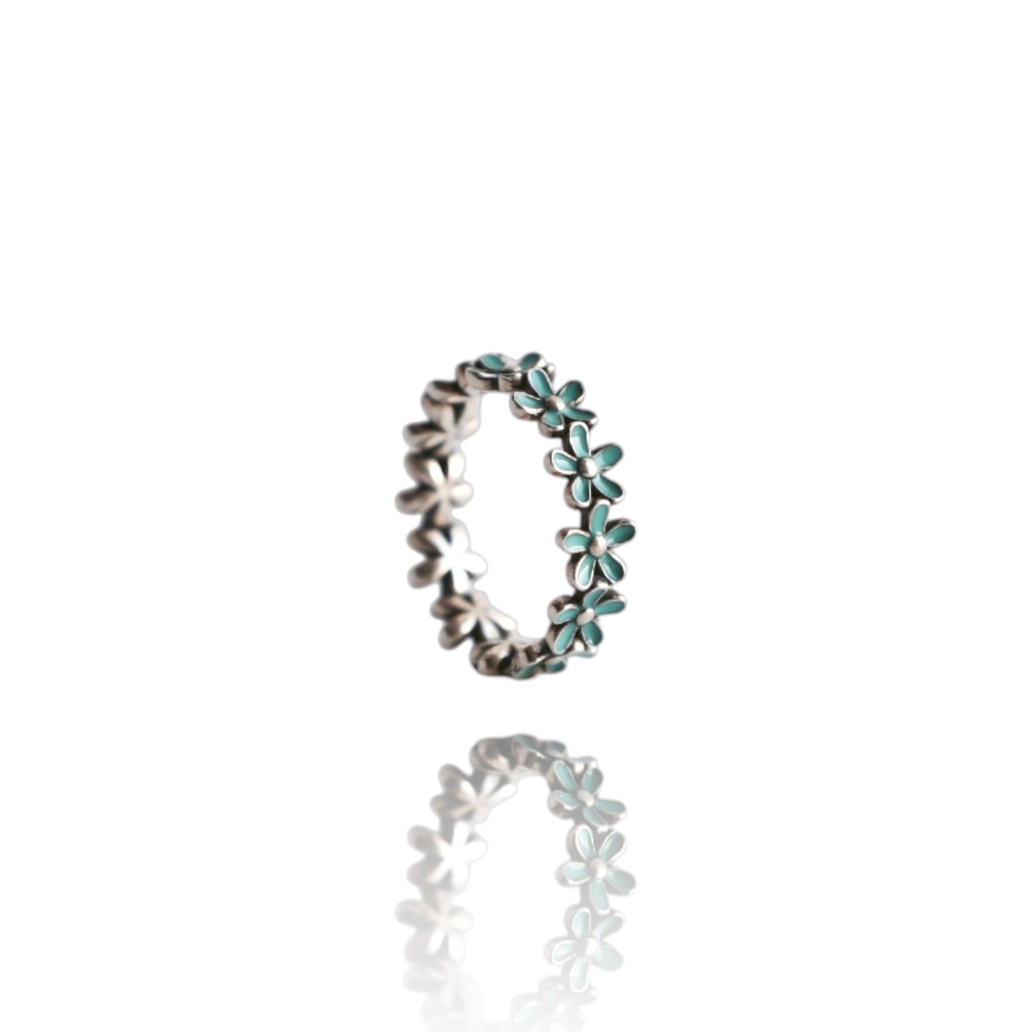 Anillo de Plara Modelo Petals