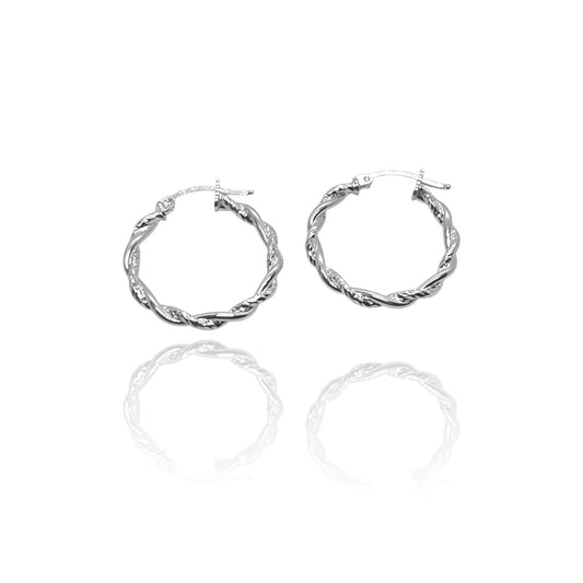 Aretes De Plata Modelo Cansta