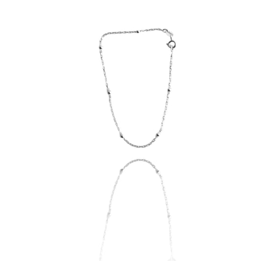 Pulsera De Plata Modelo Glam