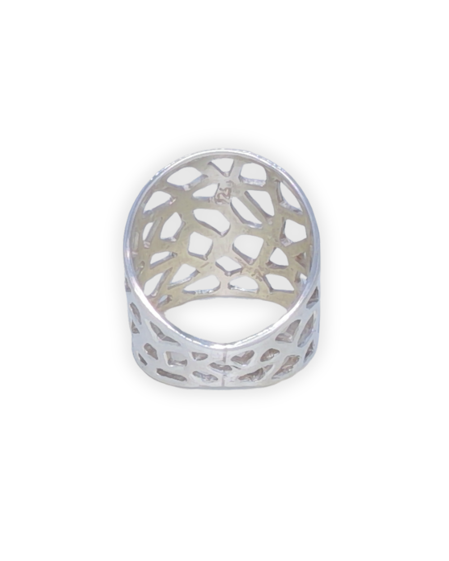 Anillo De Plata Modelo Roots